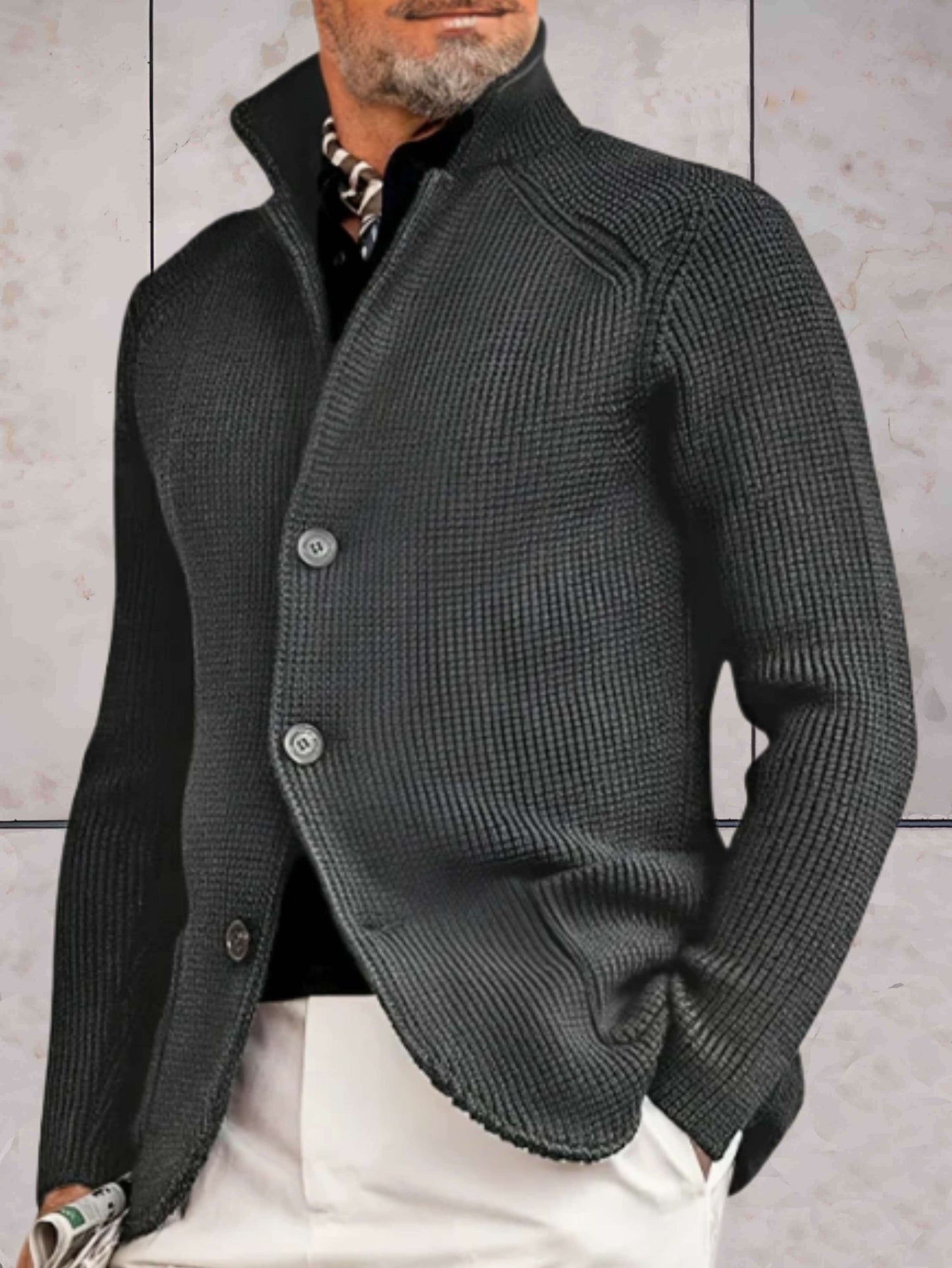WW | Simple and Comfortable Solid Color Jacket