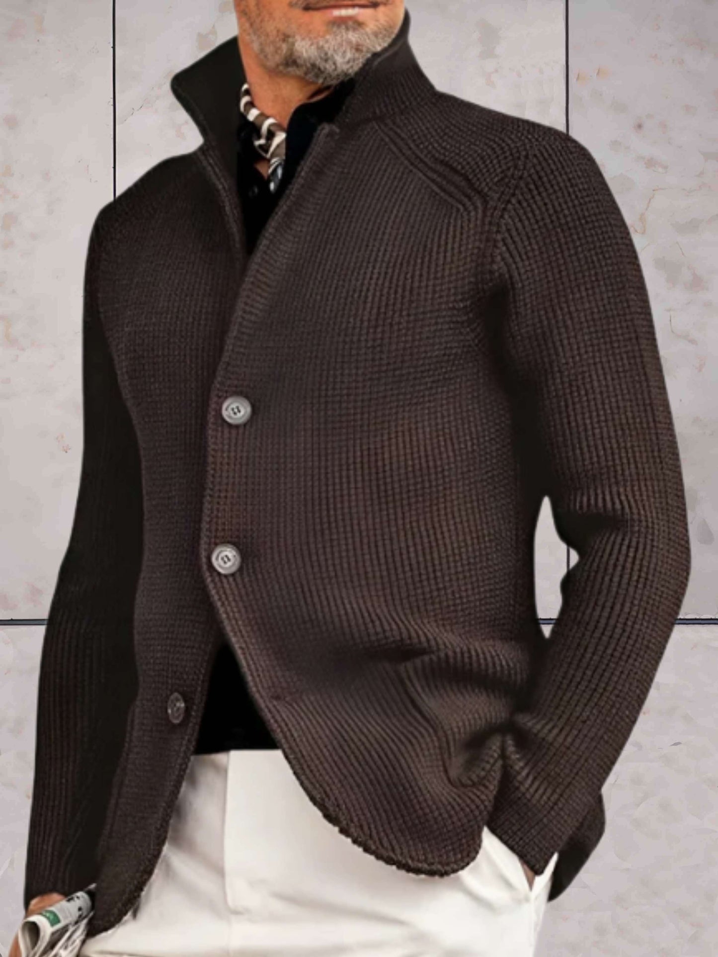 WW | Simple and Comfortable Solid Color Jacket