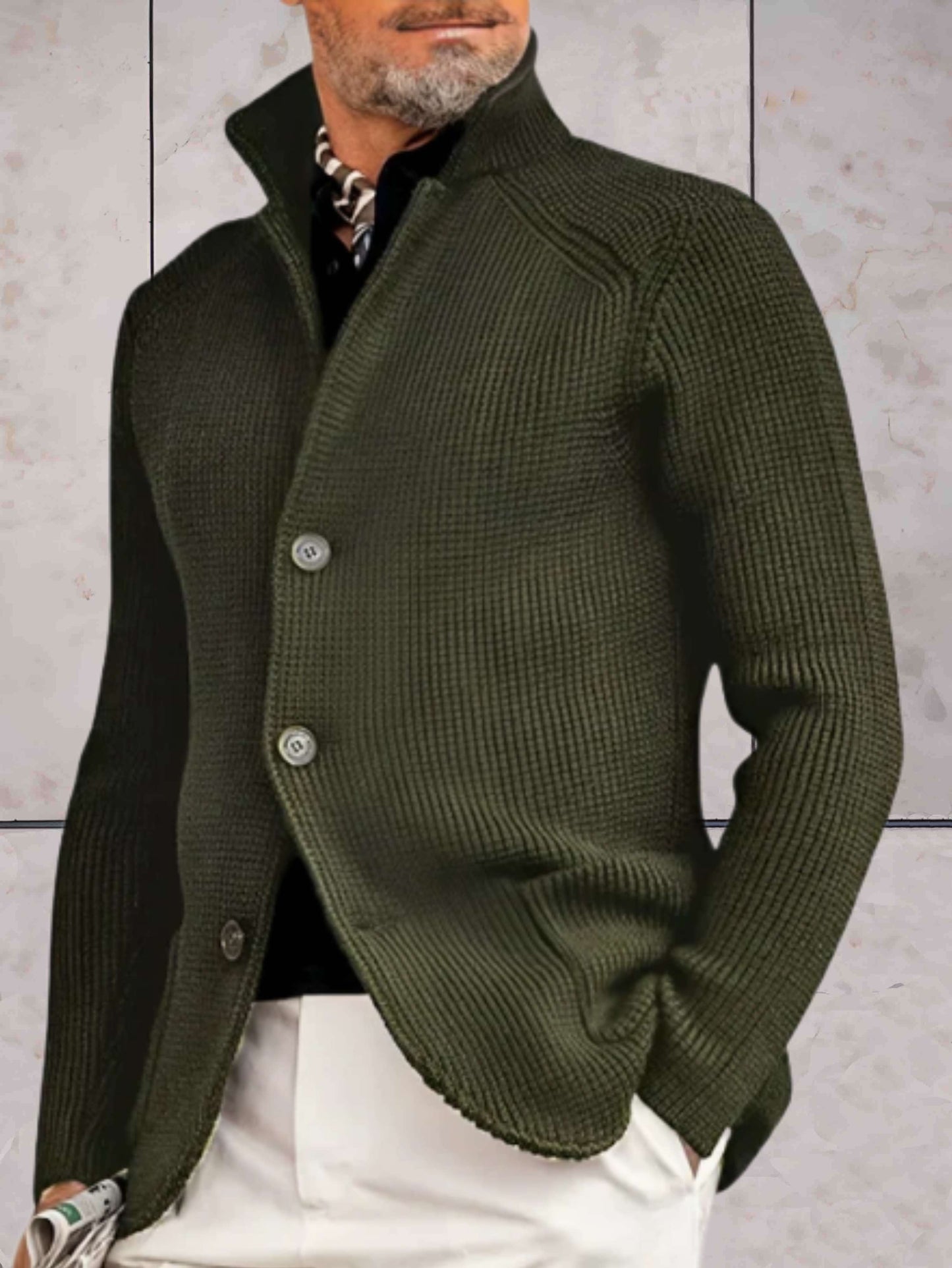 WW | Simple and Comfortable Solid Color Jacket