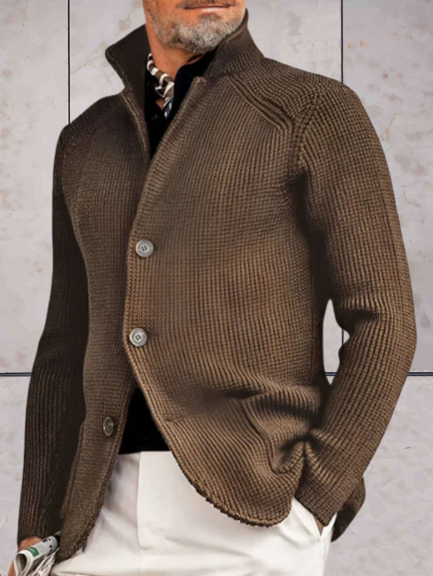 WW | Simple and Comfortable Solid Color Jacket