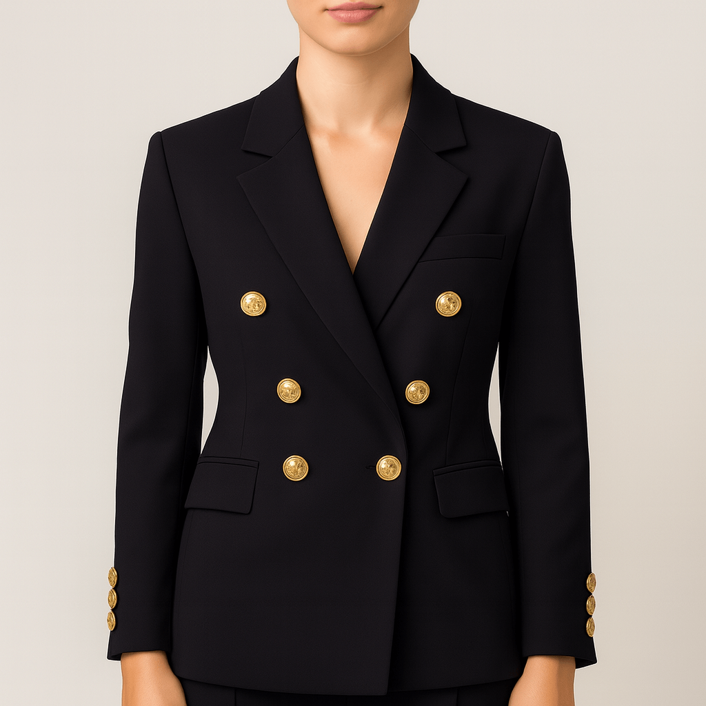 WW | Damen Blazer Tailliert Passform Wendbar