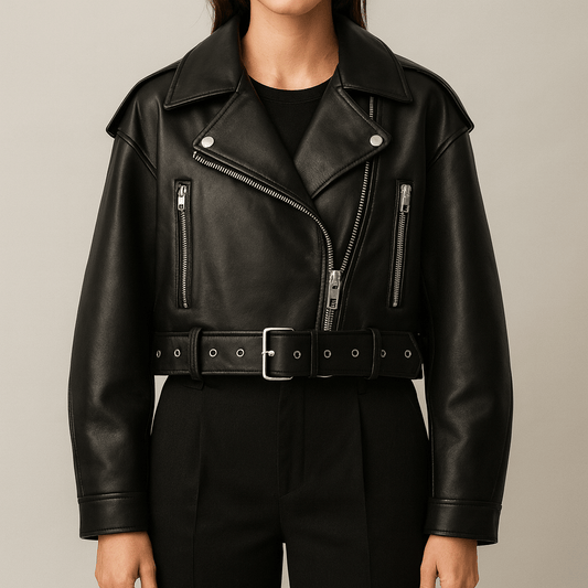 WW | Women's Classic Biker Jacket Casual Fit