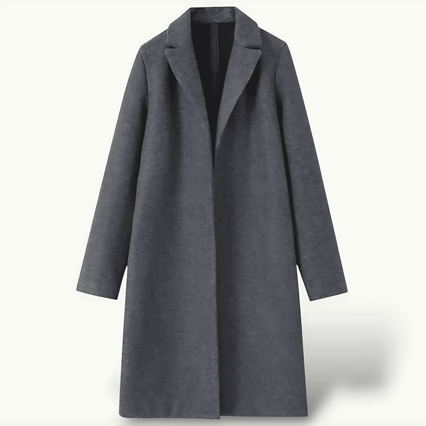 WW | Damen Klassische Lange Trenchcoat Maßgeschneiderter Stil