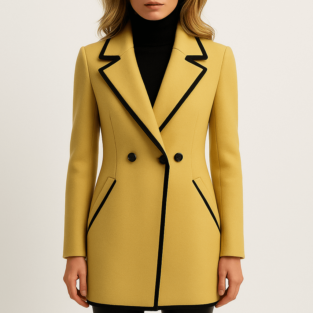 WW | Damen Wendeblazer Schwarz Verarbeitung