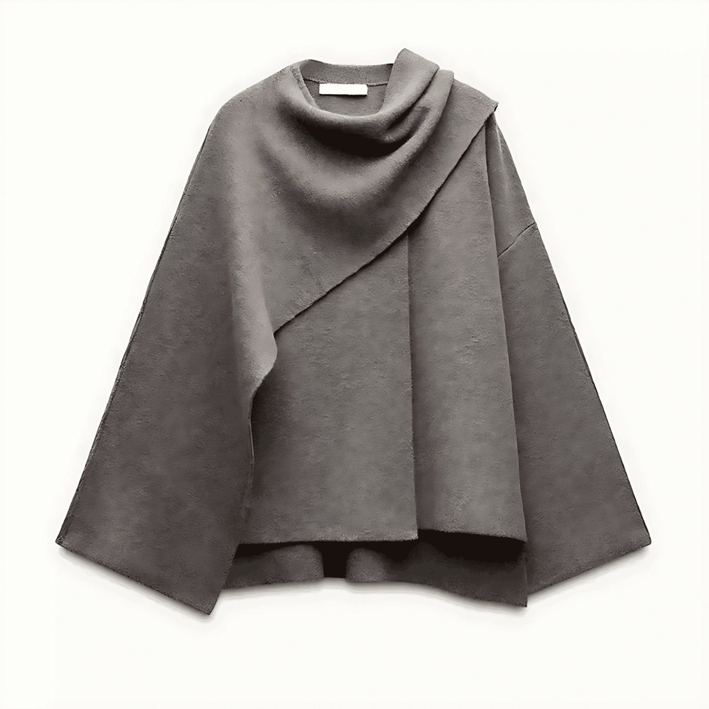 WW | Damen Elegante Warme Cape Jacke