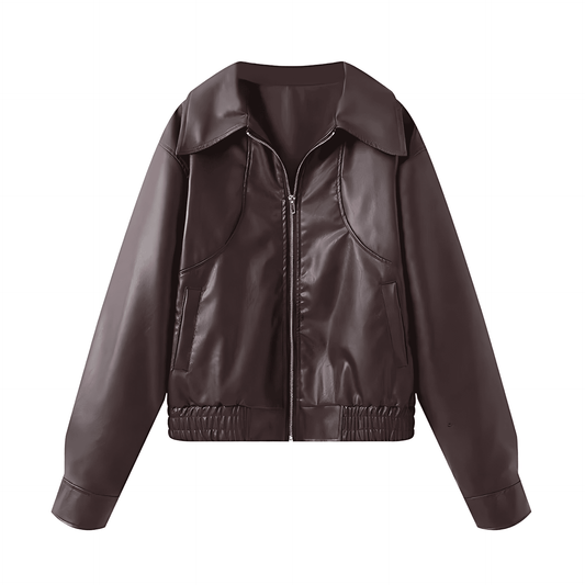 WW | Damen Kunstlederjacke Casual Fit