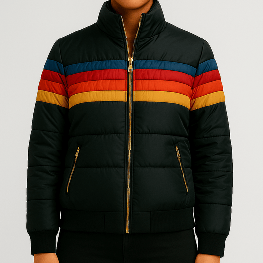 WW | Damen Pufferjacke Kapfärbblock