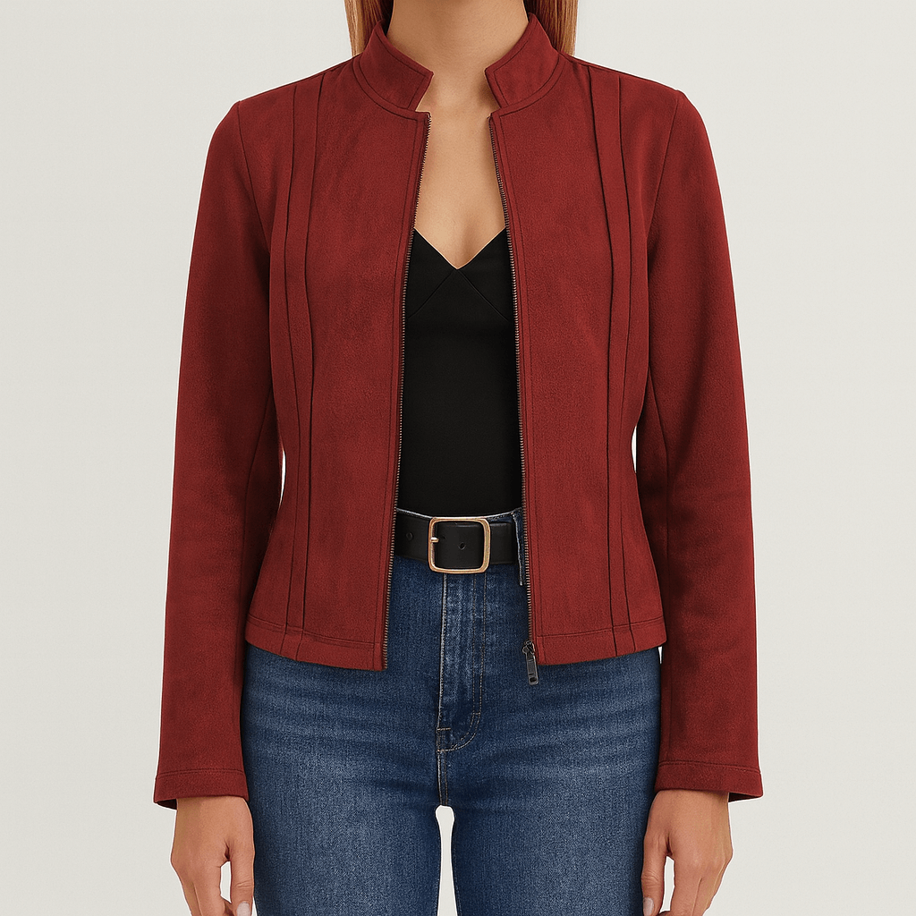 WW | Damen Kurze Jacke Wollmix
