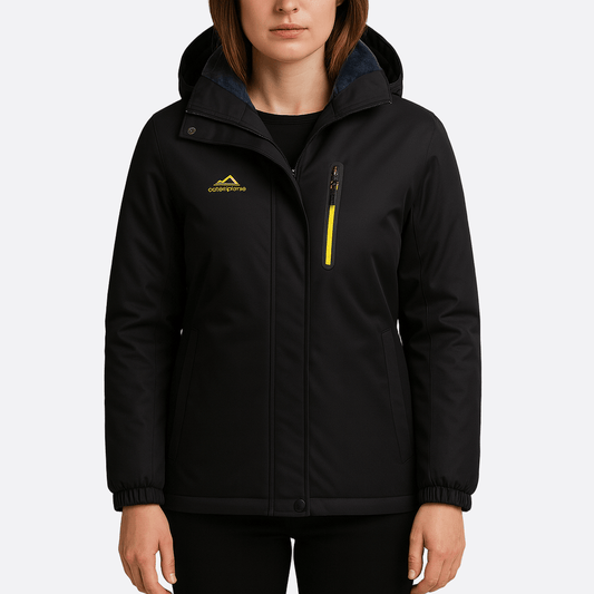 WW | Damen Schneeski-Jacke mit Hoodie-Stil