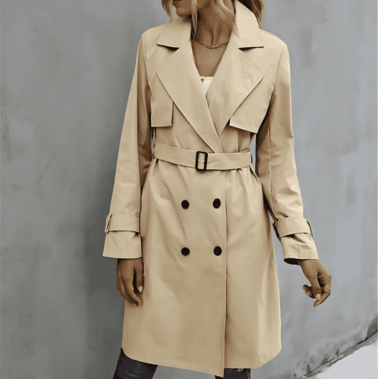 WW | Women's Trench Coat Classic Timeless Style