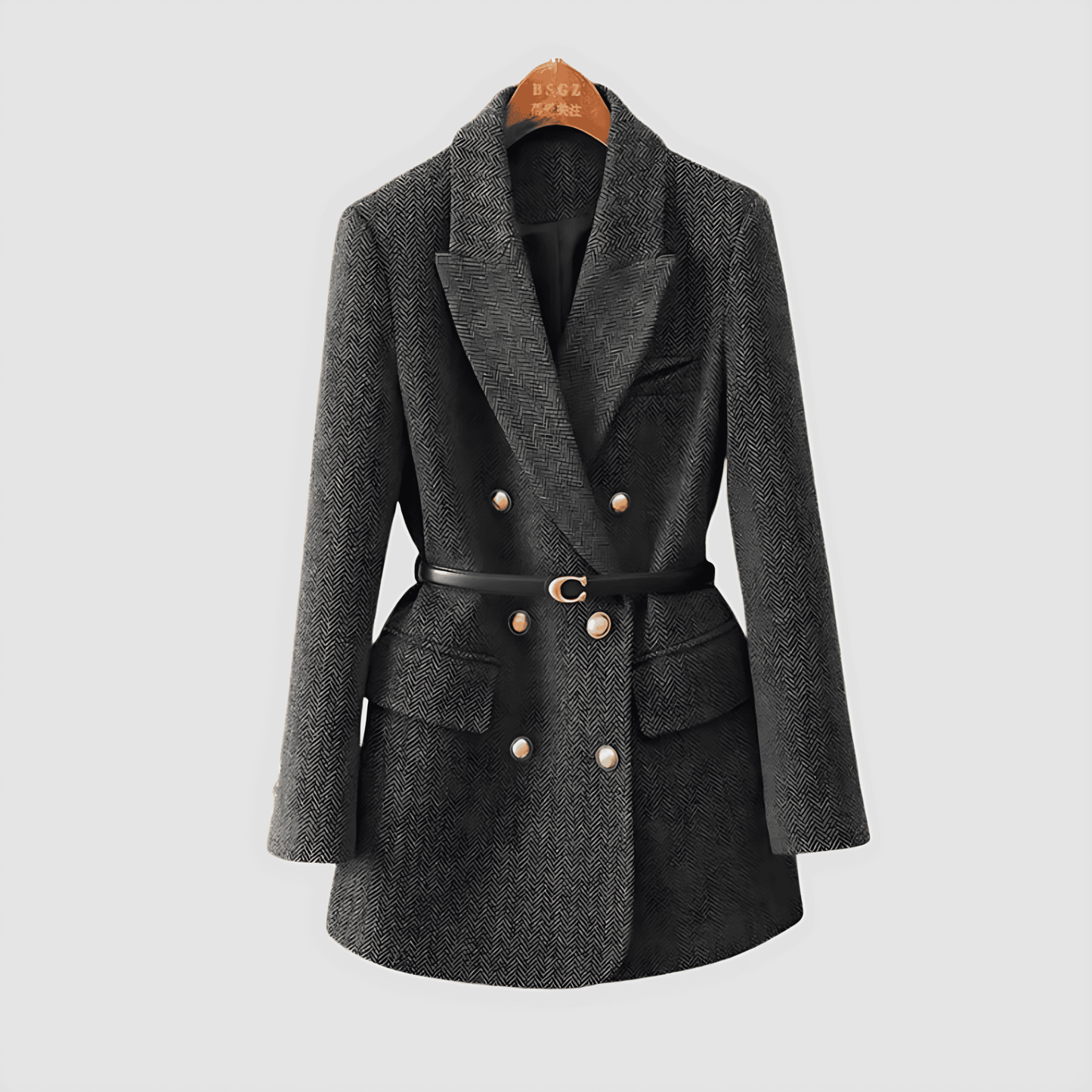 WW | Damen Tweed Blazer Jack Wendbar & Mit Gürtel
