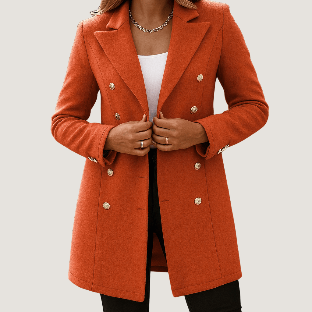 WW | Women's Winter Jacket Fitted Double Breasted