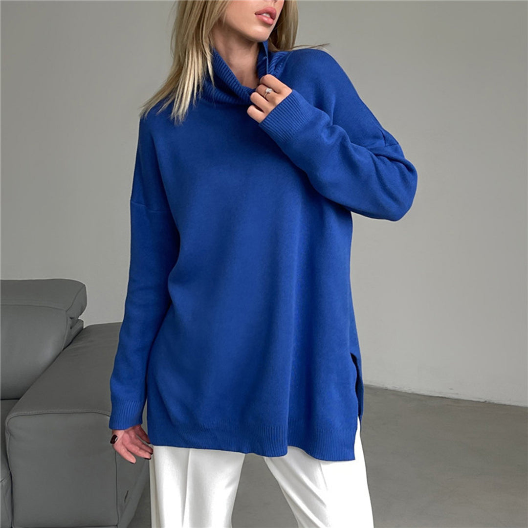 WW | Modischer Pullover mit Seitenschlitzen