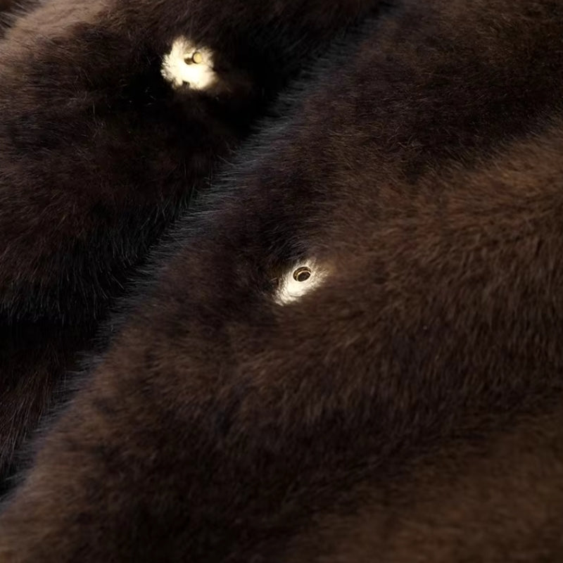 WW | Faux Fur For Women Long Elegant Cut Luxurious And Warm