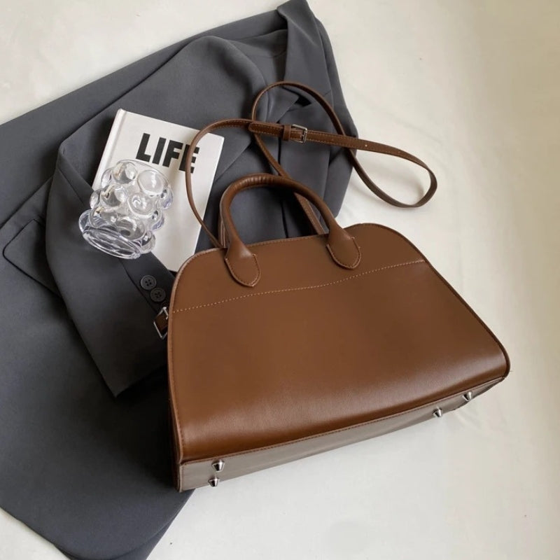 WW | Textured Leather Medium Adjustable Shoulder Strap