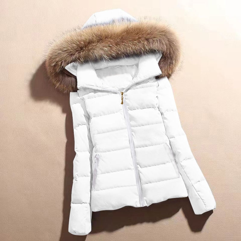 WW | Women's Winter Jacket with Faux Fur Collar