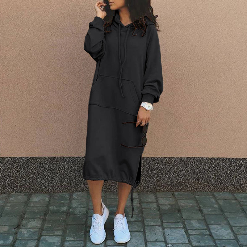 WW | Stilvolles Pulloverkleid Mit Bequemer Passform