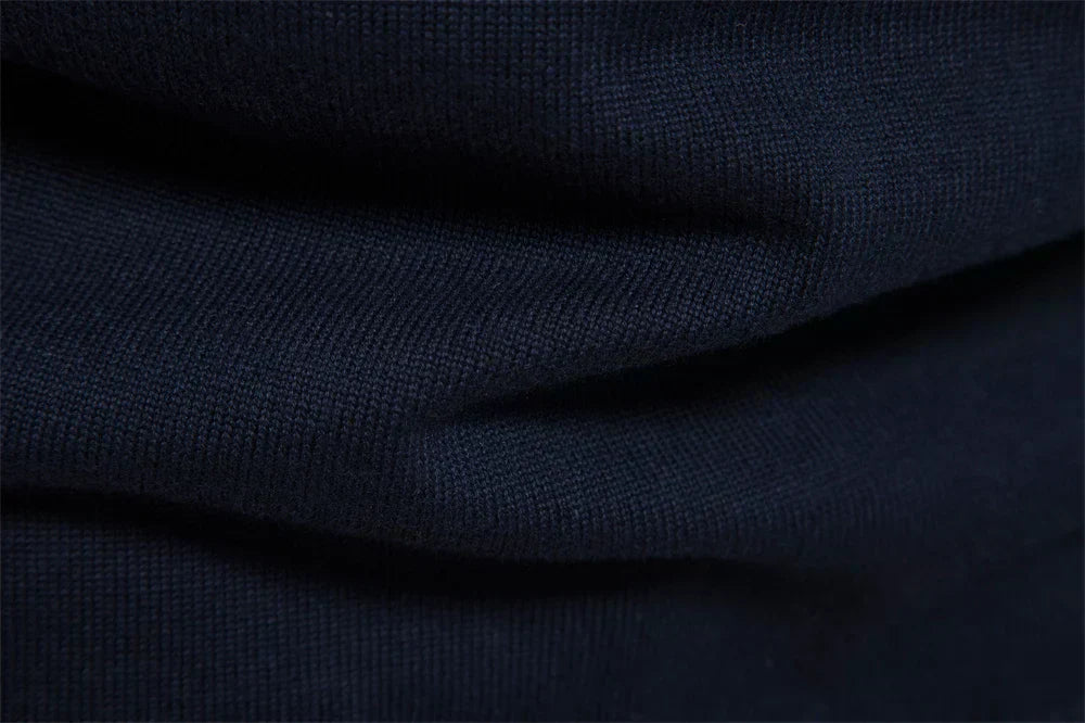 WW | Quarter-Zip Knit Jumper - Elegant Fine Knit for Business & Leisure