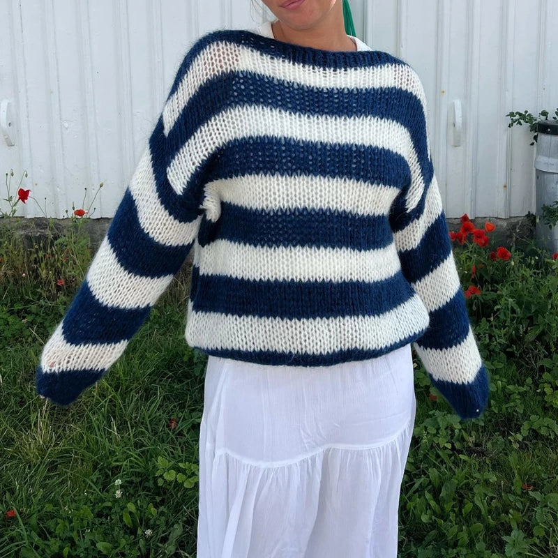 WW | striped loose chic sweater