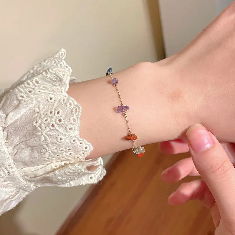 WW | Elegant Natural Gemstone Necklace