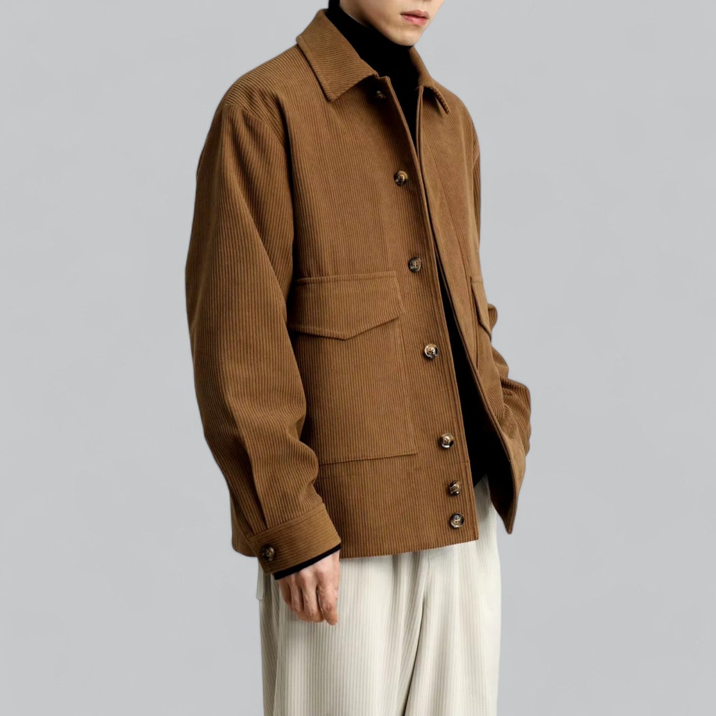 WW | Vielseitige Knopfschluss Winterjacke