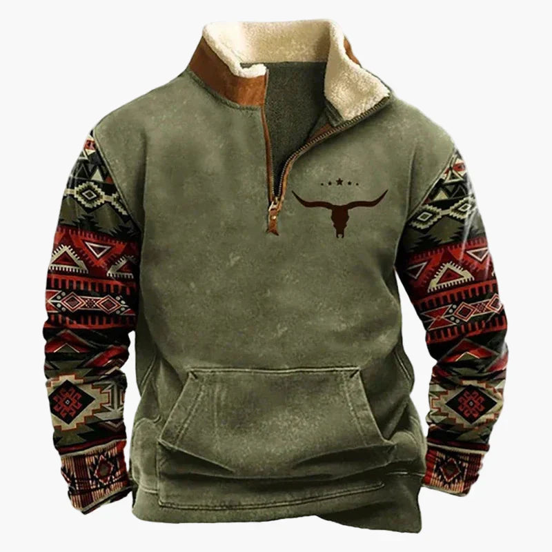 WW | Wild West Vintage Pullover - Stilvoller Freizeit-Sweater mit Western-Charme