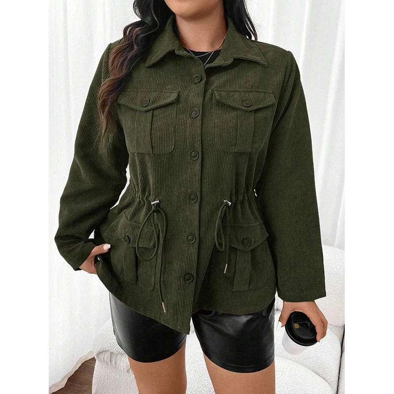 WW | Warm Corduroy Jacket with Pockets