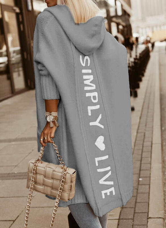 WW | Knitted with "simply Live" print