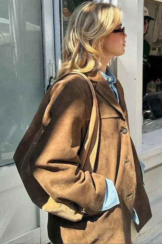 WW | Leder Blazer