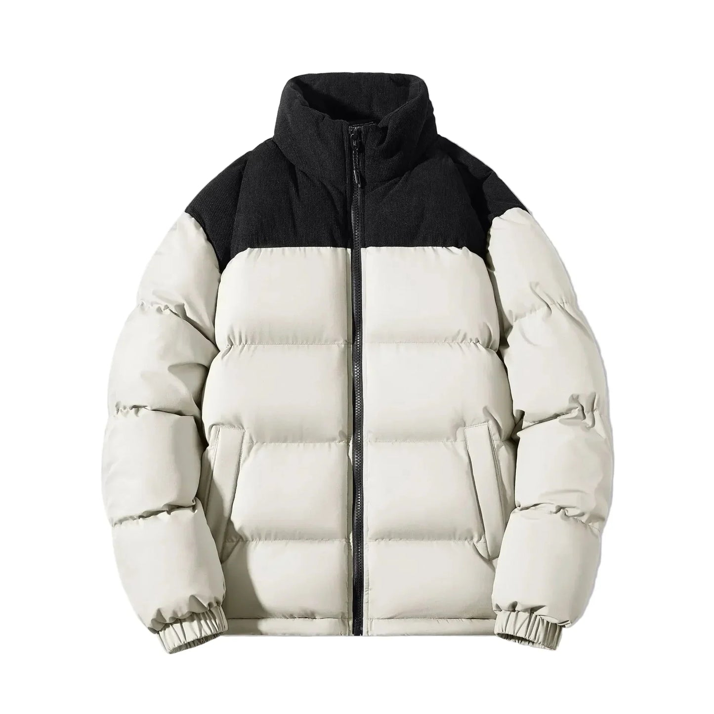 WW | Steppjacke Winter Outdoor Pufferjacke Warm Gepolstert Freizeit