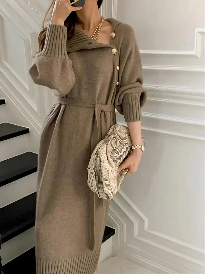 W&W - Elegantes Pulloverkleid