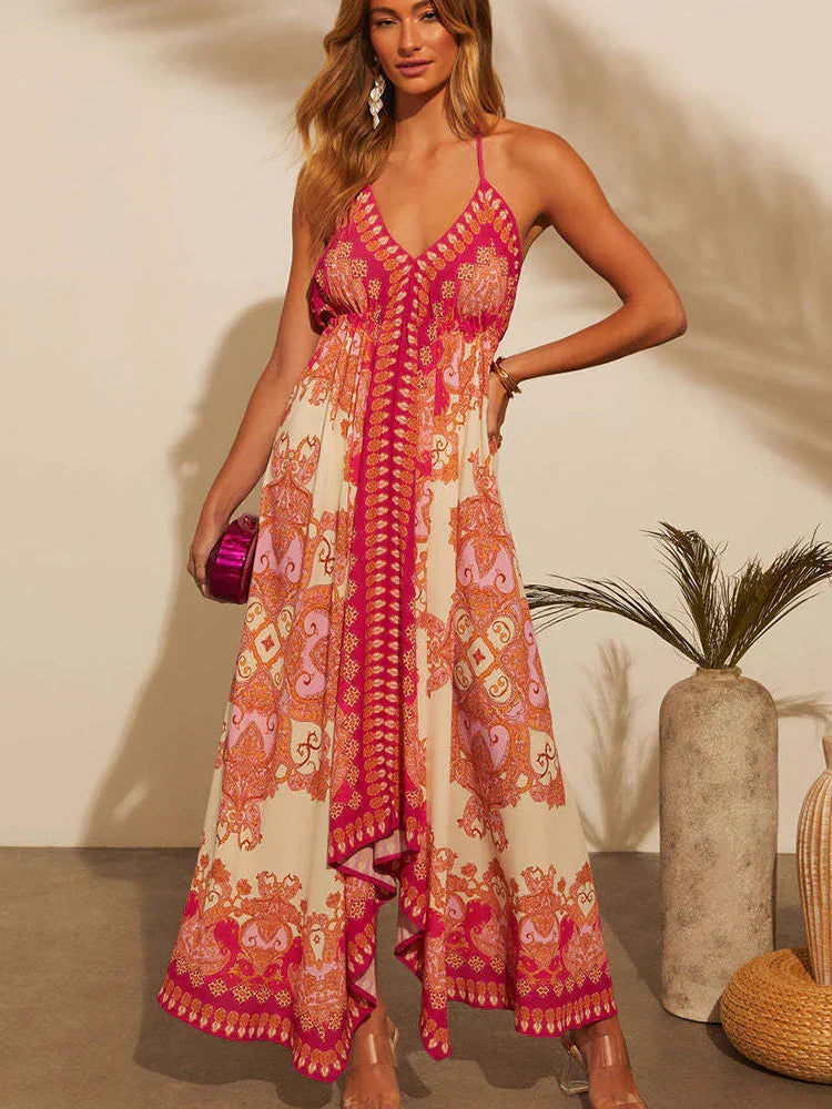 Valeria – Boho Maxi Dress