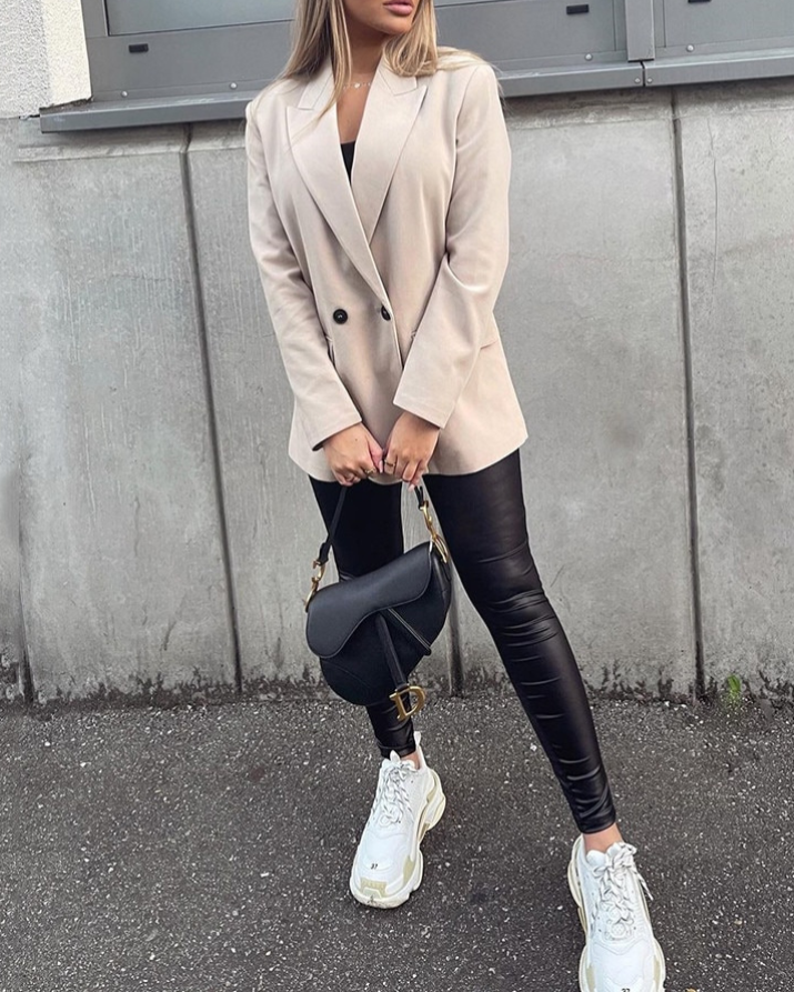 WW | Elegant Double-Breasted Blazer for Women