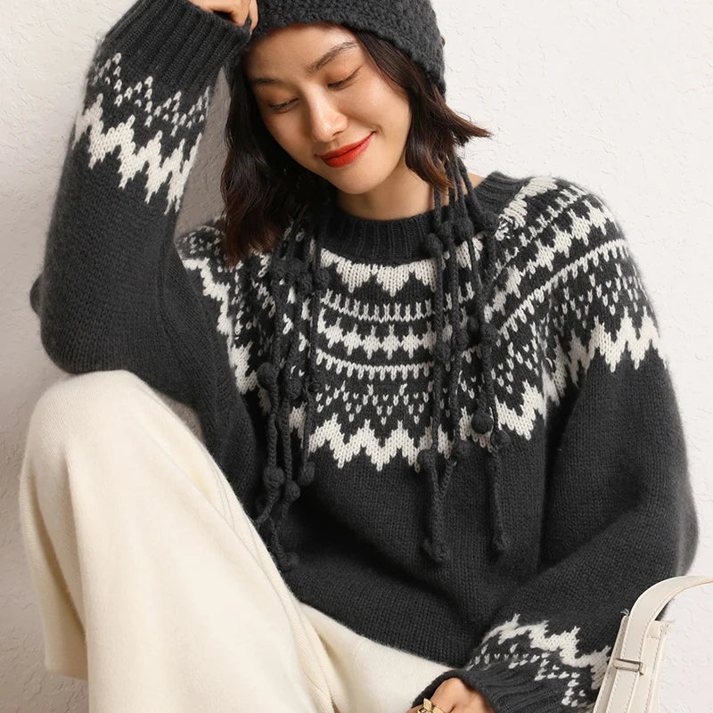 WW | Rundhals Strickpullover