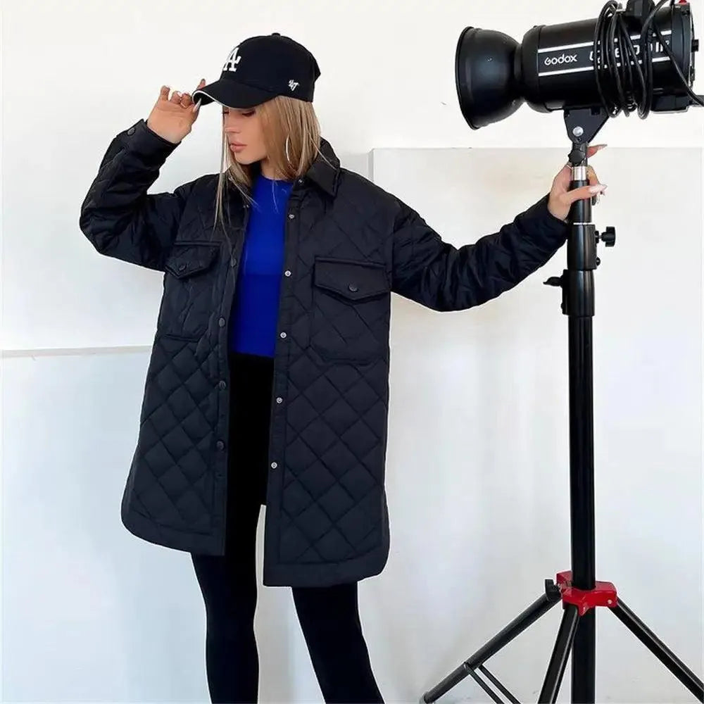 WW | Jacke Stylisch Druckknopfverschluss, Geräumige Taschen Ideal für Den Herbst