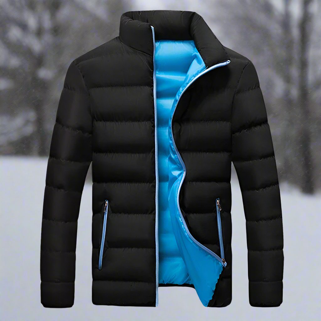 WW | Pufferjacke - Winddicht und Wasserabweisend - Hoher Kragen - Reißverschluss - Gefüttert und Warm
