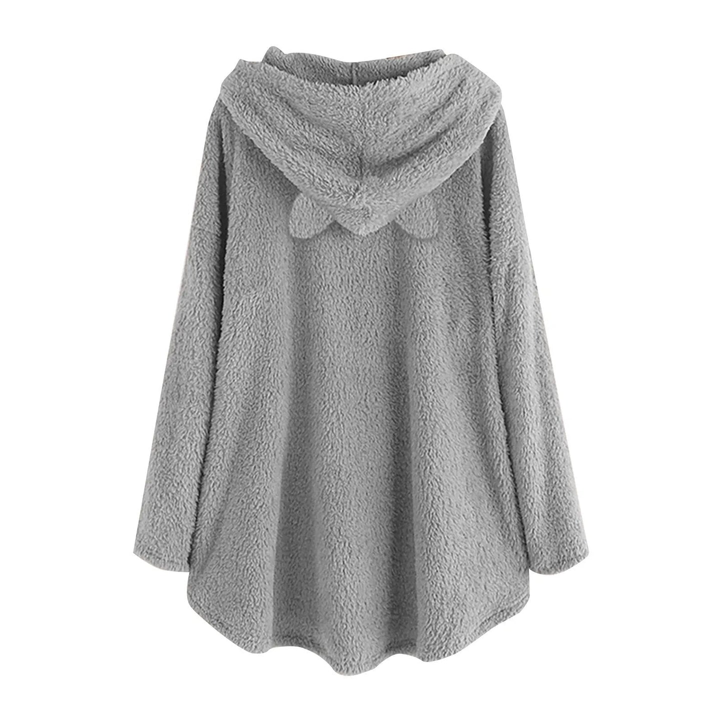 WW | Bequemes Sweatshirt mit Katzenohren
