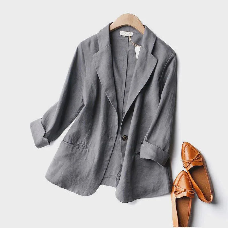 Libby | Casual Linen Blazer