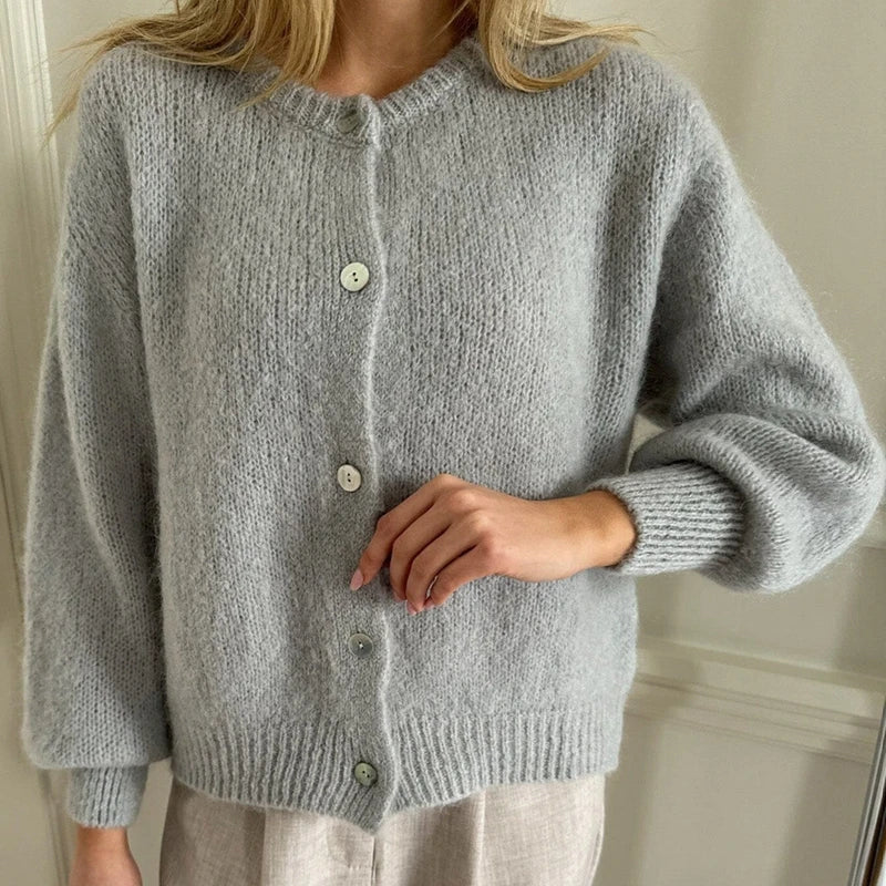 WW | buttoned warm soft cardigan