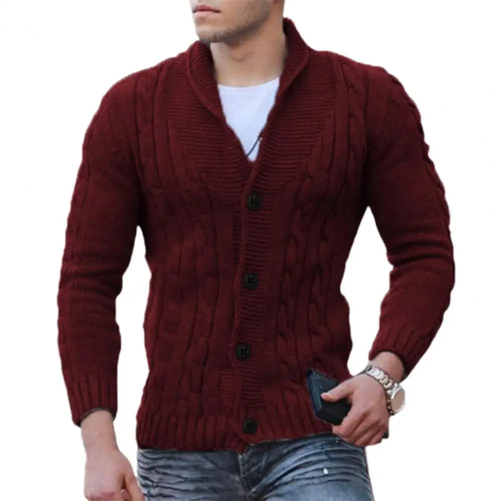 WW | Strickjacke mit V-Ausschnitt für Herren