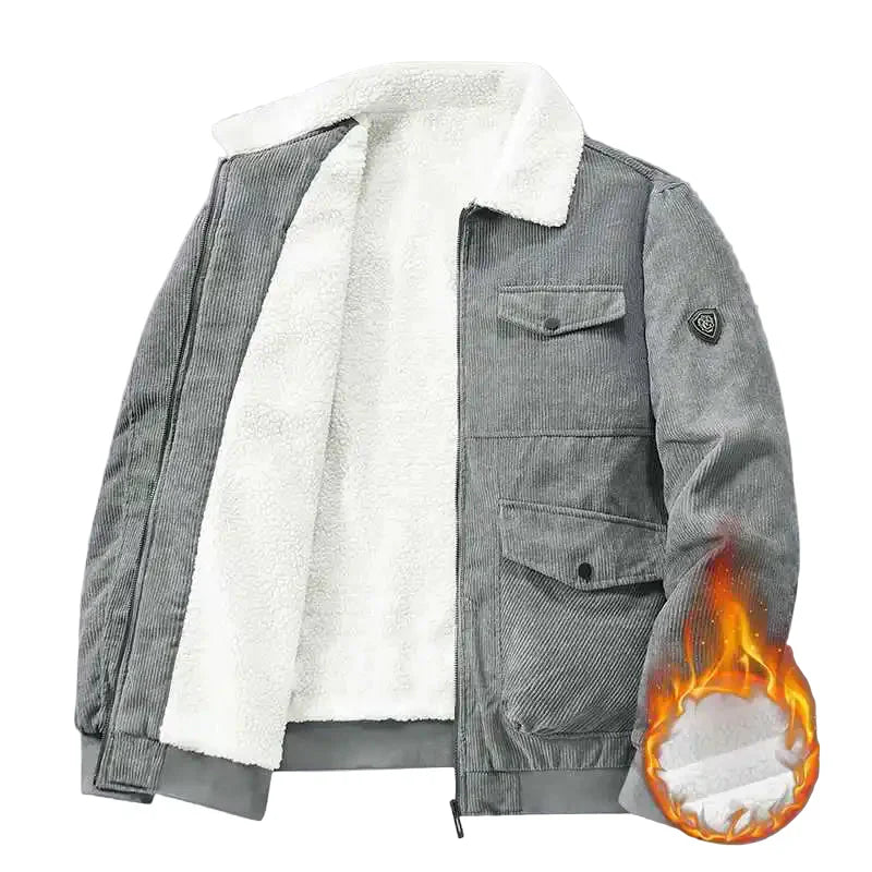 WW | Winterjacke mit Fleece-Innenfutter - Modische Freizeitjacke für kalte Tage