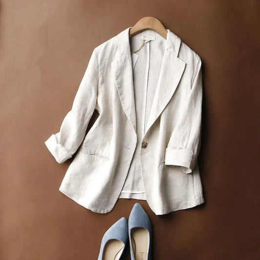 Libby | Casual Linen Blazer