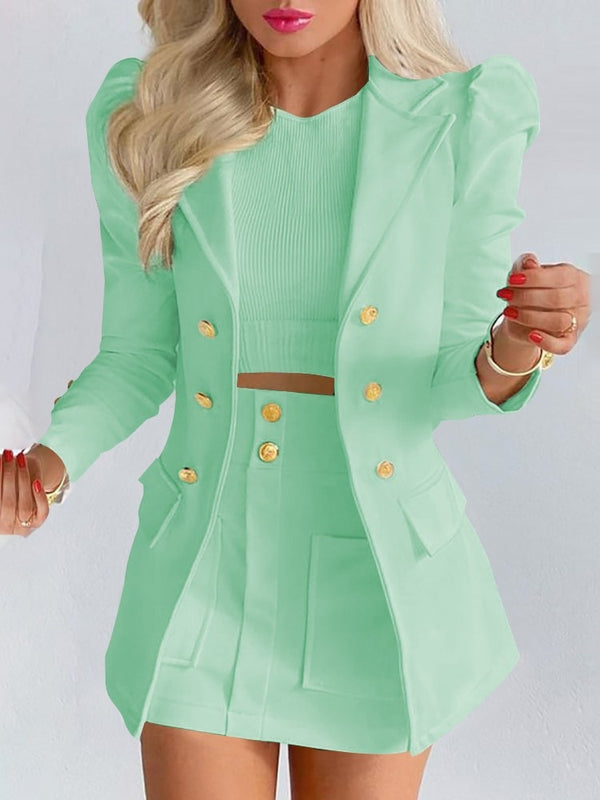 WW | 2-teiliges Set (Blazer + Rock)