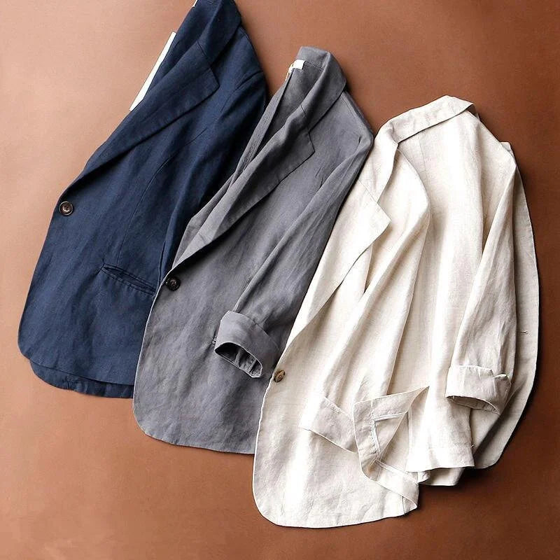 Libby | Casual Linen Blazer