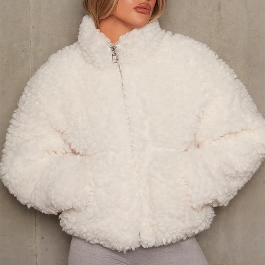 WW | Zip-Up Sherpa Jacke