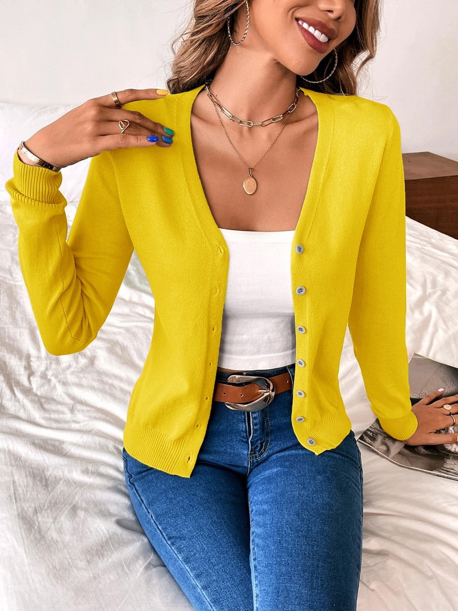 WW | Leichter Stylischer Strickjacke Für Frauen