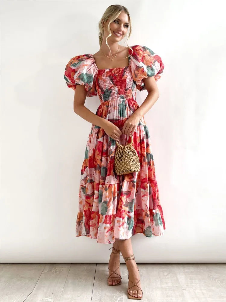 Celeste Off-Shoulder Maxi Dress