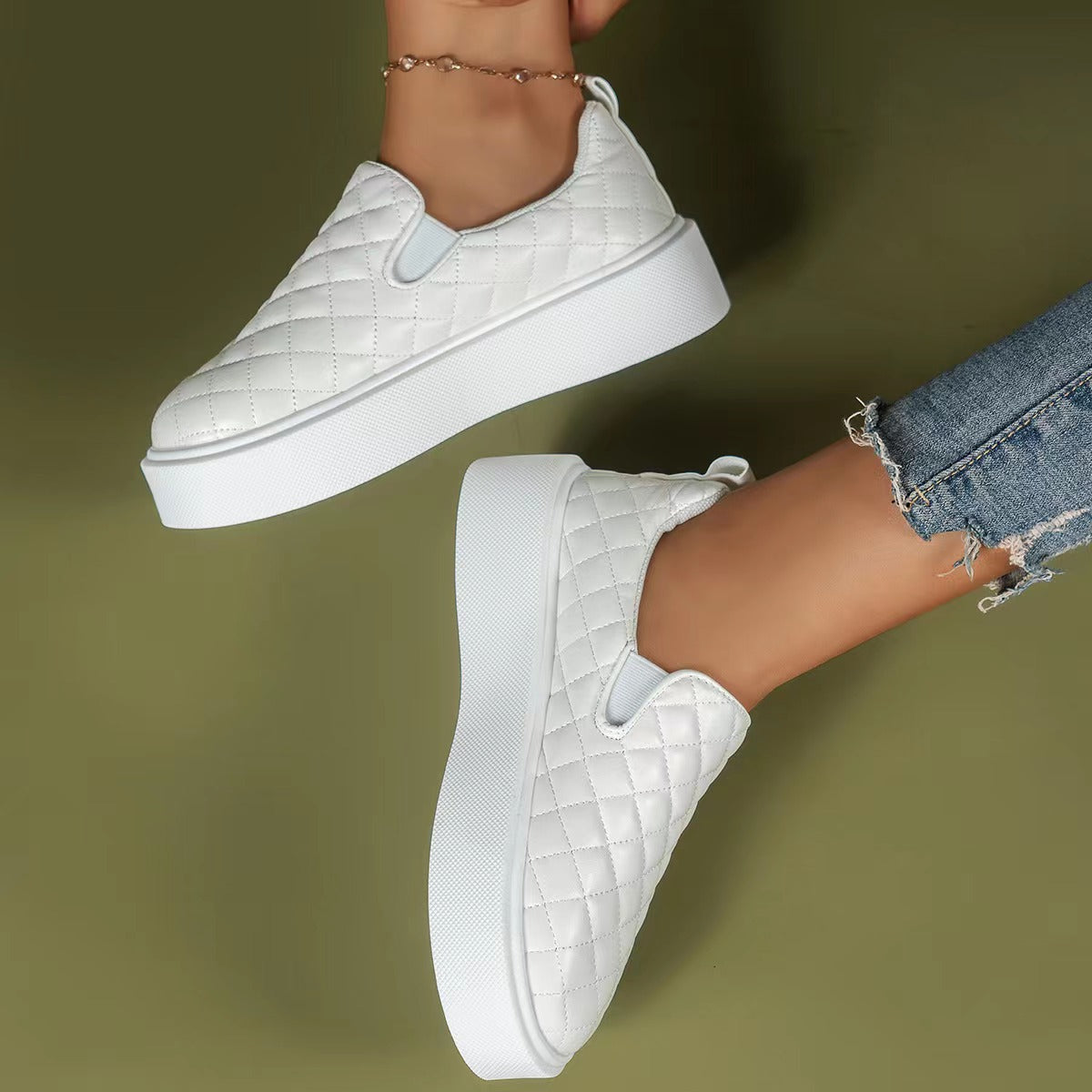 WW | Elegant Platform Sneakers For Women
