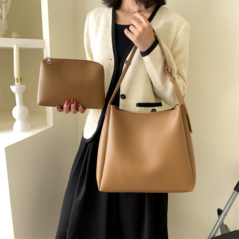 WW - Leather Tote Bag