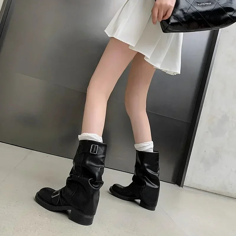 WW | Wrinkle Mid-Calf Boots
